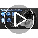 Builimeer 4INx3FT Heavy-Duty Flexible Dryer Vent Hose – 4" Diameter, 3ft