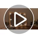 Consciot LED Vanity Lights for Mirror - Hollywood Style 10 Dimmable Bulbs, White Variant