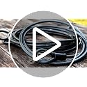 Lumintrail 7-FT Heavy-Duty Vinyl-Coated Steel Security Cable 12mm