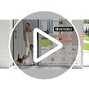 METAONLY Magnetic Screen Door Mesh 38x82 Inch Fits 36x80 Door Black - Easy Install
