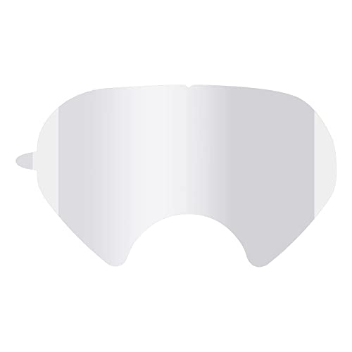 100 Pack Peel Off Lens Cover Compatible for 3M 6885, 6000, 6700, 6800, 6900 Series Faceshield Cover