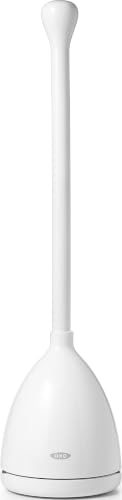 OXO Good Grips Toilet Plunger with Storage Canister & Drip Tray