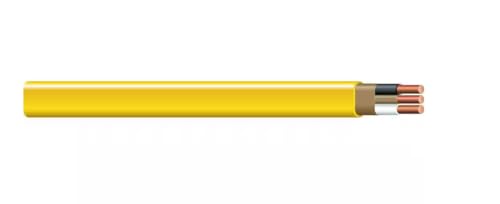 Southwire 12-2 NM-B Wire, 250 ft, Copper, Yellow, Residential Wiring