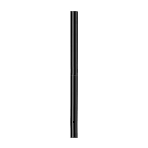 Accessories 3" x 84" Outdoor Light Post in Black for for Outdoor Residential Porch, Terrace, Courtyard, Garden, Driveway, Family Lawn,Walkway