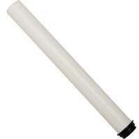 PLUMBPAK Overflow Tube 10 Inches Plastic, Fits 1", 1-1/8", OR 1-1/4" Flush Valve, 10 inches Length, 1 inches OD, 1 Tube