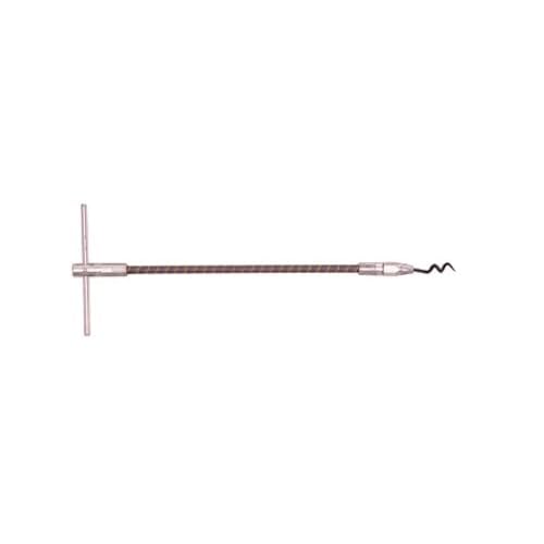 Allpax Flexible Packing Hook (No. 2) - 11 Inches Long, Flexible Wound-wire Shaft, Steel Corkscrew-style Tip and Comfort T-Handle (AX1211)