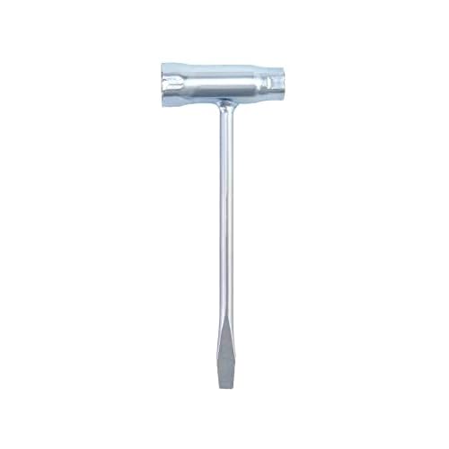 QWORK Combination Screwdriver & Wrench, 5-Pack 13 x 19mm Chainsaw Scrench T-Wrench Spanner Tool, for Saws Chains Nuts Spark Plug