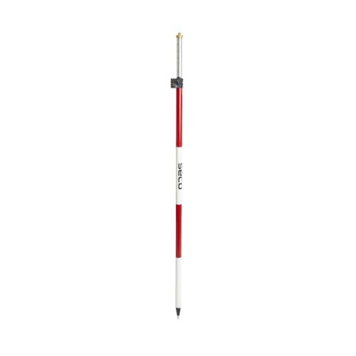 SECO 5500-11 8.5' TLV Survey Pole with Dual Gradations, 40-Minute Vial
