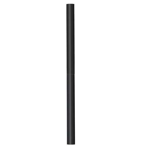 3" x 84" Outdoor Light Post - Mailbox Pole Pillar Accessories Black Cast for Exterior House Porch Courtyard Lawn