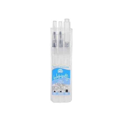 Yasutomo Niji Waterbrush Economy Set 3 Pieces
