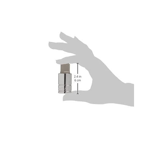 Titan 15664 1/2-Inch Drive x 5/8-Inch Hex Bit Socket