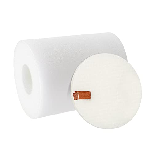 NV500 Foam & Felt Filter Replacement For Shark Rotator Pro Lift-Away NV500 NV501 NV502 NV505 NV552 Vacuums, Compared to Part # XFF500, Shark Vacuum Filter Replacement (2 Pack)