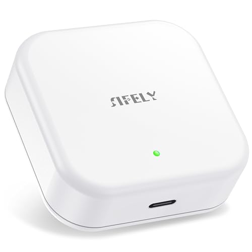Sifely G2 Wi-Fi Gateway for Smart Door Lock - 2.4G Remote Access Hub, Works with App & Alexa