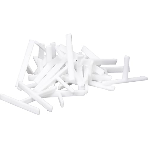 BARWALT Precision Tile Spacers, 1/16 Inch Tile Leveling and Grout Installation Tool, 1000 Pack, 15TTS