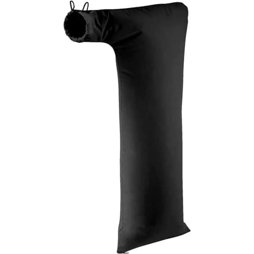 Black Table Saw Dust Collector Bag for 10" Tablesaws, Compatible with Bosch/Dewalt/Makita/Ryobi/Craftsman/Porter Cable/RIGID/Metabo/Kobalt Delta Table Saws, Belt Sander with 2.5" Dust Port (1 Pack)