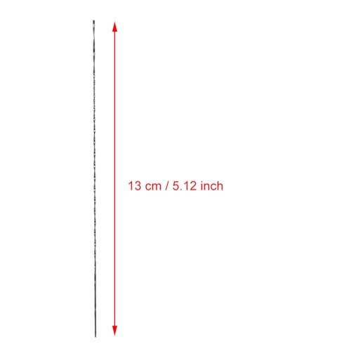 Spiral Scroll Saw Blades, 12 PCS #1 Scroll Saw Blades for Wood Metal Plastic Cutting Sawing Carve 13 cm / 5 inch