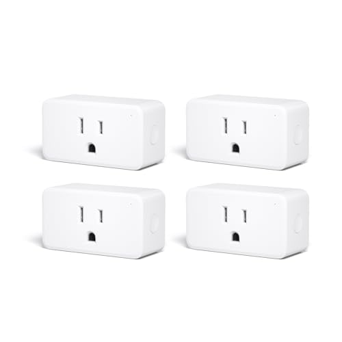 THIRDREALITY Smart Plug Gen3 4 Pack with Power Meter, Zigbee Repeater, ETL Certified