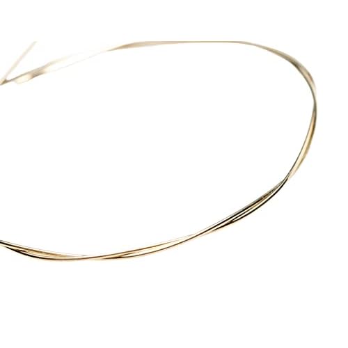 3 Inches 10K Plumb Yellow Gold Solder Wire Easy 22 Gauge by CRAFT WIRE