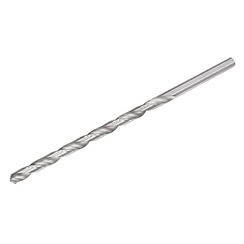uxcell 10mm Twist Drill Bits, High-Speed Steel Straight Shank Extra Long Drill Bit 250mm Length for Wood Plastic Aluminum