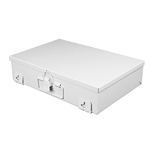 Ever Ready First Aid Metal Case No.25 - 11 x 7.5 x 2.5 Inches Compact Storage