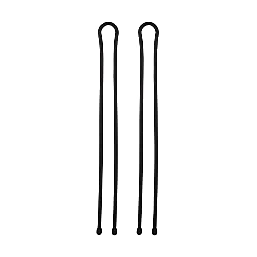 Nite Ize, Inc. GT32-01-2R3 Nite Ize Original Gear, Reusable Rubber, 32 Inch, 2-Pack, Black, Made in the USA Twist Tie, 32"-2 Pack