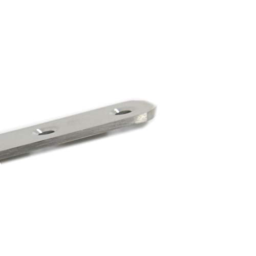 Ulifestar 300x25x4mm Stainless Steel Flat Mending Plate for Wood Repair - Pack of 4