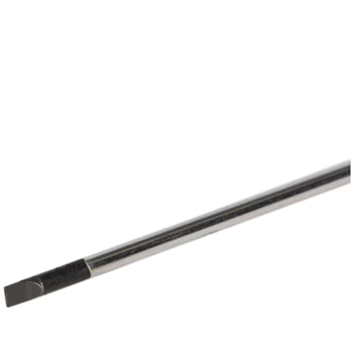 Klein Tools 6254 Mini Precision Screwdriver, 1/8-Inch Slotted, Features Cushion-Grip Handle, Rotating Cap, Color Coded Ring, 4-Inch Shank