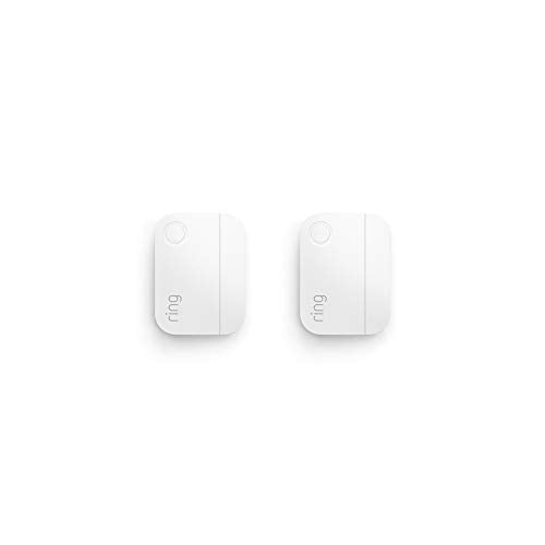 Ring Alarm Contact Sensor 2-Pack - 2nd Gen Window & Door Security, Slim Design, Easy Install