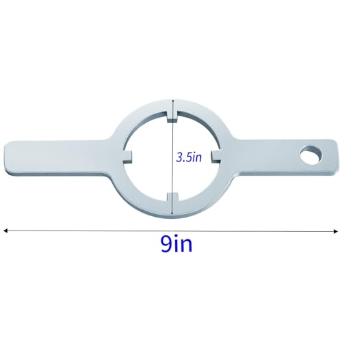Ziyuan 21366 Spanner Wrench for Kenmore/Whirlpool Washer HD Tub Nut - TB123A Compatible Washer Adjustable Wrench for Washer Repair and Replacement, Interchangeable Drive Hub Kits (1 Pack)