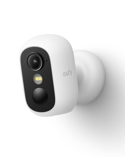 eufy Security eufyCam C35 Wireless Outdoor Indoor Security Camera White