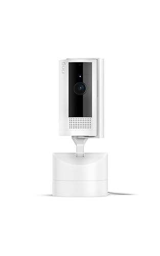 Ring Indoor Pan-Tilt Security Camera - 1 White Device 2024 Model