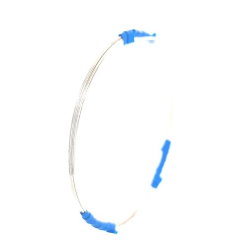 8 Feet Silver Solder Wire Easy 22 Gauge (0.025") Made in USA by CRAFT WIRE