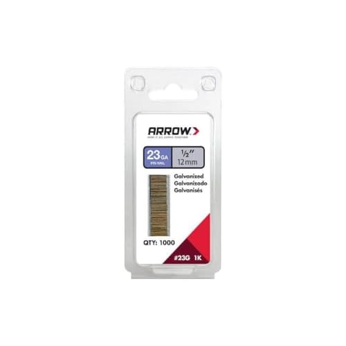 Arrow 23G12-1K Arrow 1/2 Pin Nail, 1000-Pack