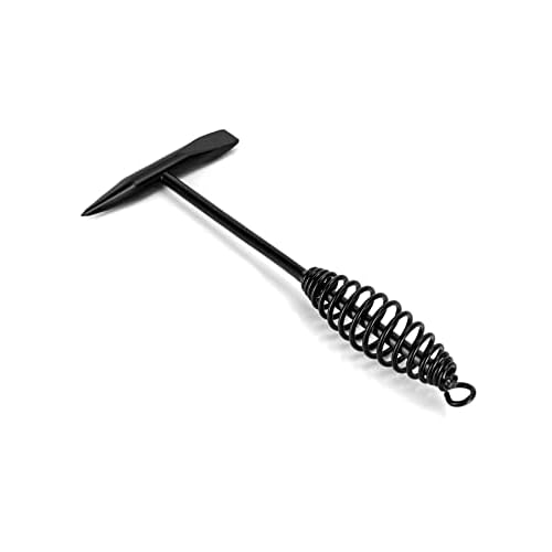 QWORK Welding Chipping Hammer, 2 Packs 10.5" Two-head Hammer with Coil Spring Handle Welding Cleansing and Crushed Ice