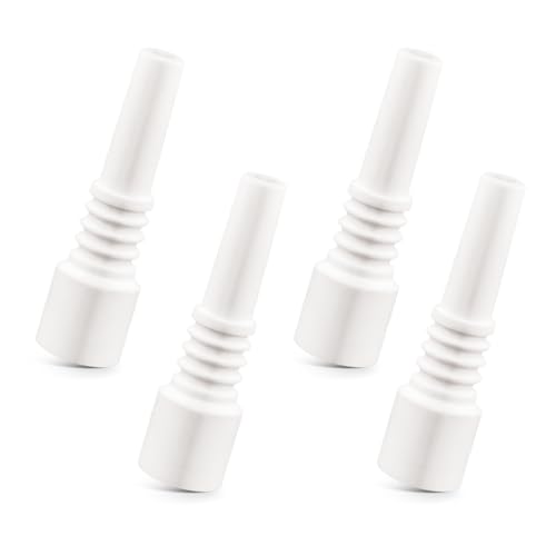 Sand Blaster Ceramic Nozzles Replacement Sandblasting Tips, 10mm Nectar Collector, Ceramic Rust Removal Sandblast Machine Nozzle (4 Pack)
