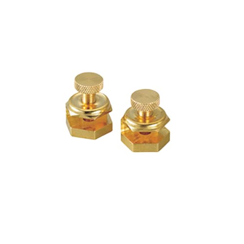 Johnson Level & Tool 405 Stair/Square Gauge Set – 2/Card, Brass