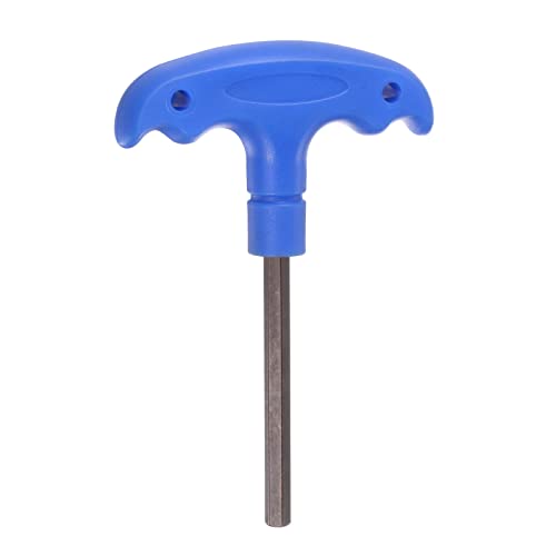 HARFINGTON H6 T-Handle Hex Key Wrench 6mm S2 Steel T-Key Inner Hexagon Spanner Repair Tool