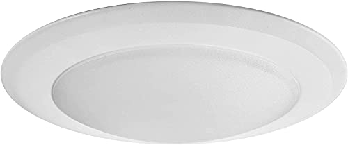 Lunabode 7.5 Inch Bright White LED Disc Light - 5000K Surface Mount Ceiling Fixture