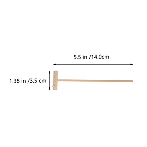 DOITOOL Mini Zen Garden Tool Rake Set, 10pc Sand Rake Tool, Meditation Feng Shui Decor Accessories for DIY Home Office Tabletop Decor