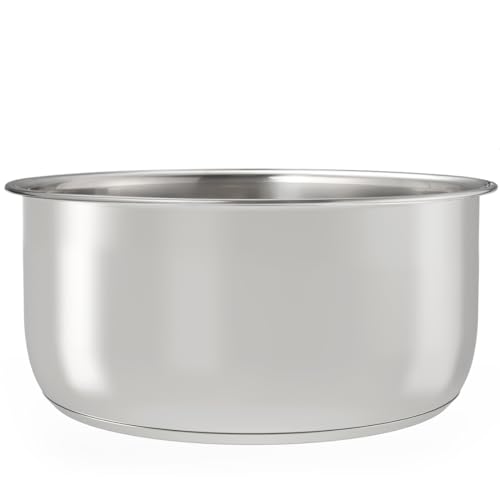 SiCheer 5 Qt Stainless Steel Inner Pot for Ninja Foodi 5 Qt Pressure Cooker