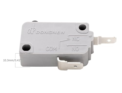 TUAIC KW3A Microwave Oven Door Interlock Switches Kit: 2 NO + 1 NC, 16A 125/250V
