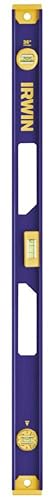 IRWIN 1000 I-Beam Level, 36-Inch – Rotating Dial Vial, Aluminum