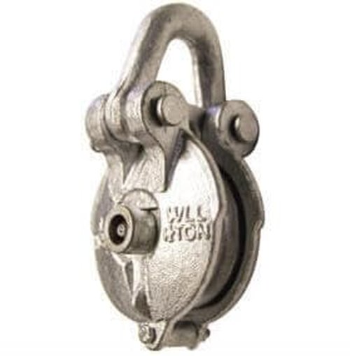Yarding Block with Shackle & Pin: 1.5, 3, 4.5 and 6 Ton Capacity (1.5 Ton - 3 inch Sheave)