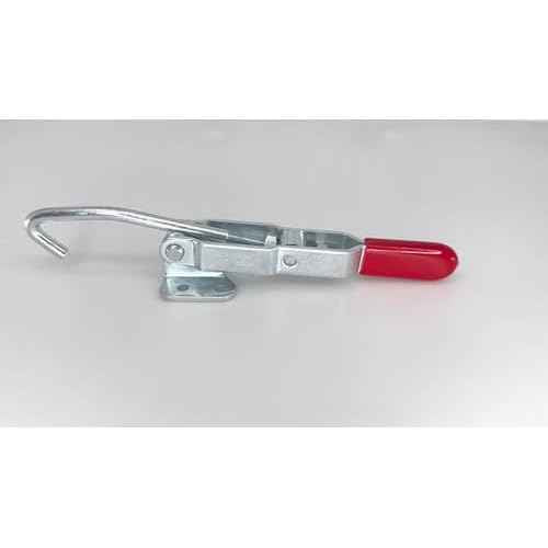 Toggle Clamp Heavy Duty J Hook Type Hand Tool 375 lbs Holding Capacity Durable Quick Release Latch