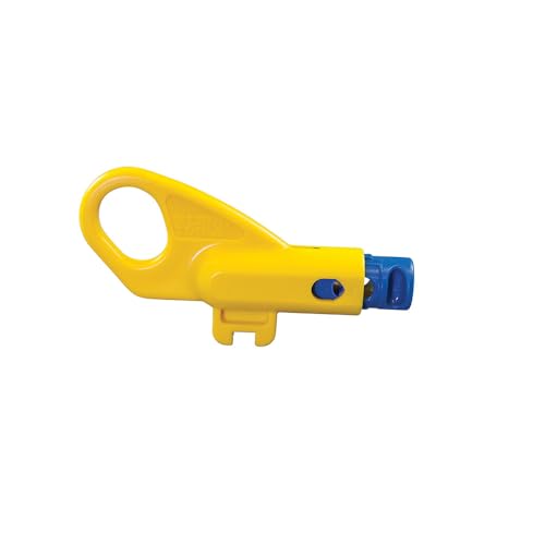 Klein Tools VDV110-261 Twisted Pair Radial Cable & Jacket Stripper - Flexible Wire Cutting Tool