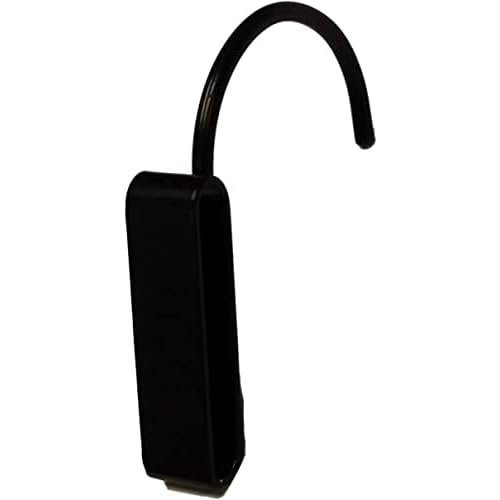 10-134 Heavy Duty Belt Hook for Cordless Tool, Durable Metal Belt Hook for Work Belt, Black