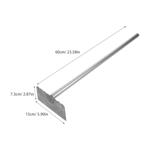 Stainless Steel Trash Compactor Tool with Long Handle - Heavy Duty Waste Recycling