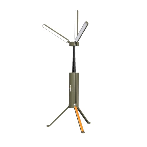 BougeRV Telescopic Camping Lantern 15600mAh Rechargeable Tent Light with Adjustable Brightness & Modes