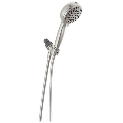 Delta ProClean SpotShield Brushed Nickel Handheld Shower Head with 6 Spray Settings