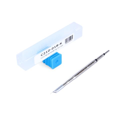 C210-018-K Soldering Tip for JBC Station - Premium Iron Tip,Fast Heating & Smooth Solder Flow, Compatible with T210,Precision Electronics Repair